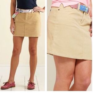 Vineyard Vines Shep & Ian corduroy mini skirt 8